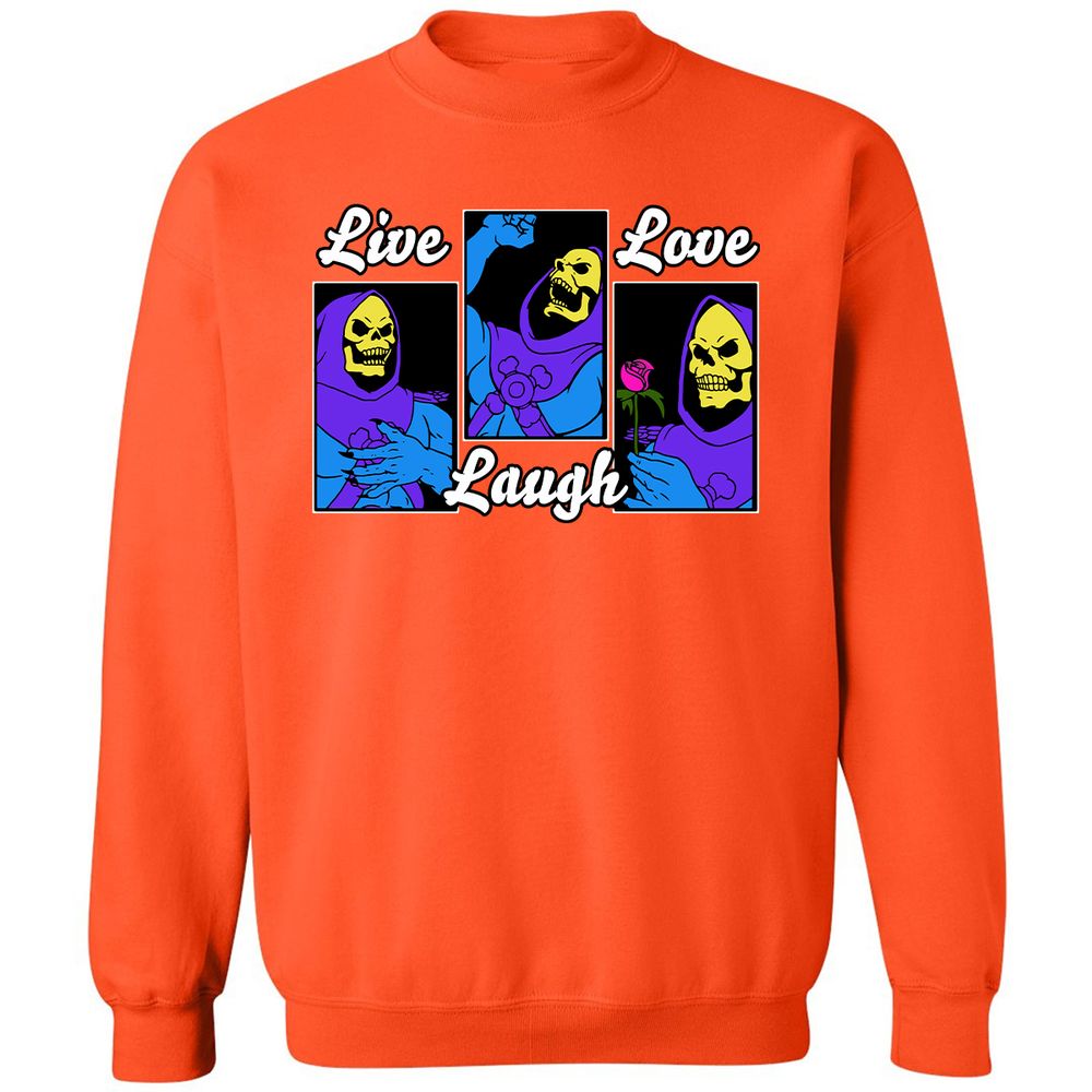 Classic Unisex Sweatshirt - YCK4U6BU - Orange - 10
