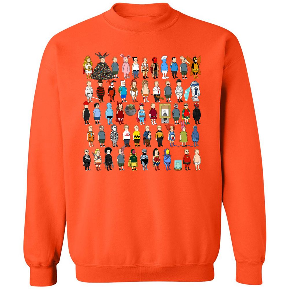 Classic Unisex Sweatshirt - 8BK3YPRD - Orange - 10