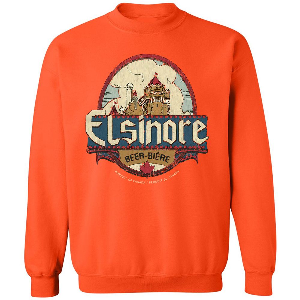 Classic Unisex Sweatshirt - C7LPFRY4 - Orange - 10