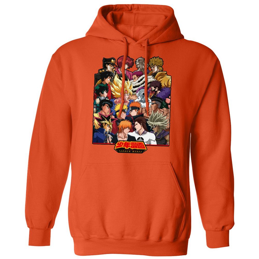 Classic Unisex Hoodie - RTZ87J88 - Orange - 10