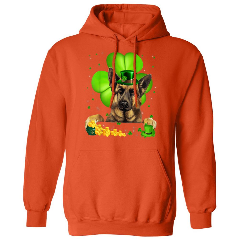 Classic Unisex Hoodie - T9LXA4V8 - Orange - 10