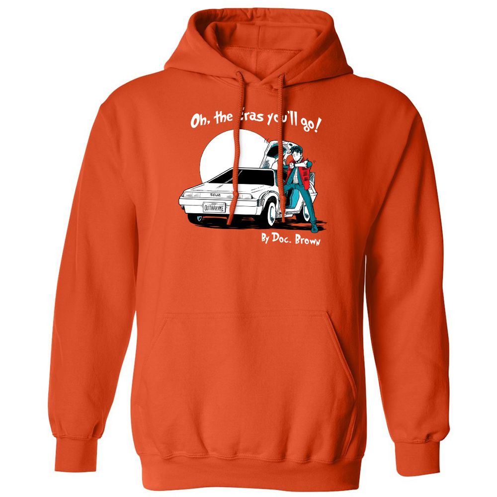 Classic Unisex Hoodie - BSFZC4S1 - Orange - 10