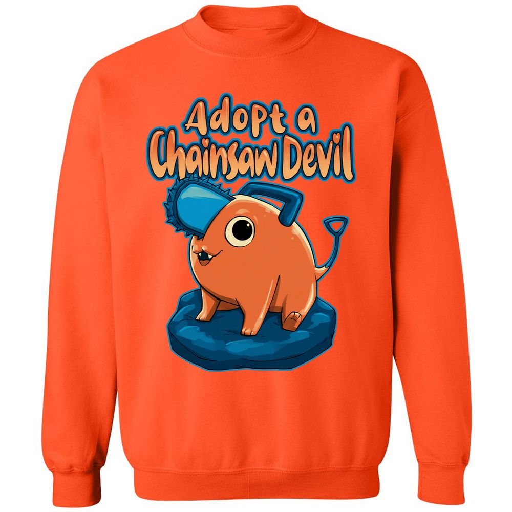 Classic Unisex Sweatshirt - PC4H98PR - Orange - 10
