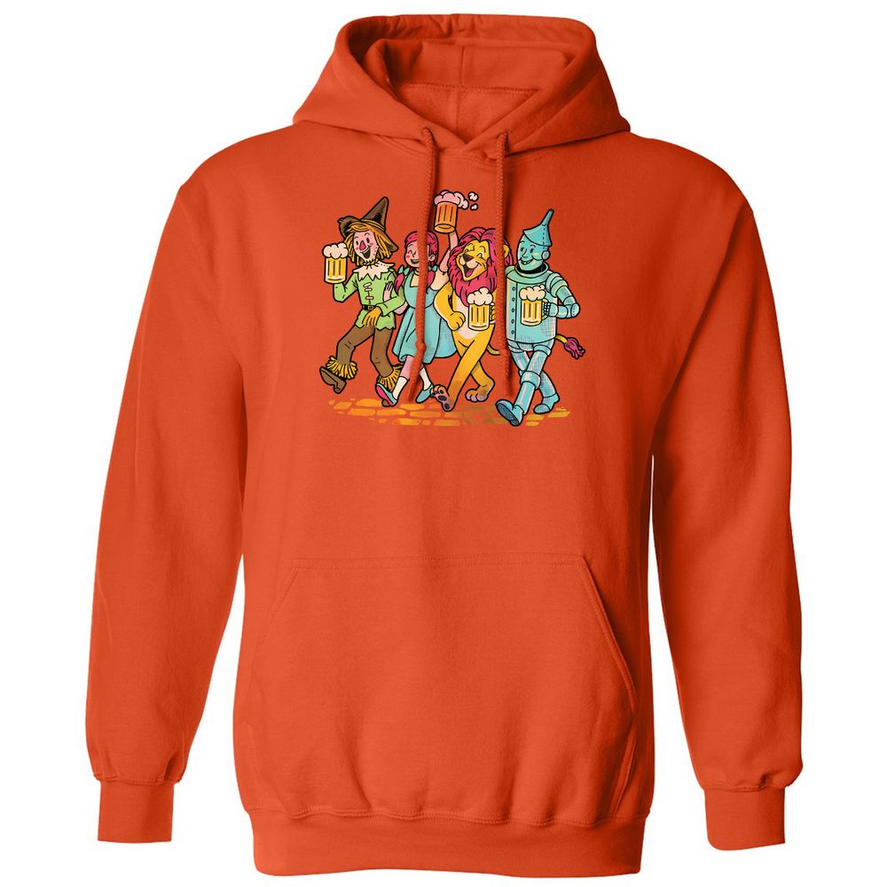 Classic Unisex Hoodie - 1DAP1KRU - Orange - 10