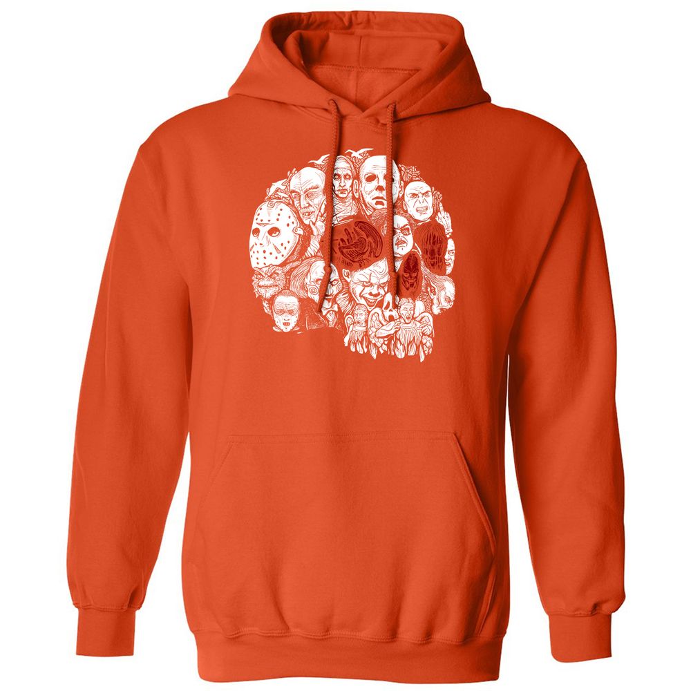Classic Unisex Hoodie - P2DHEQGC - Orange - 10