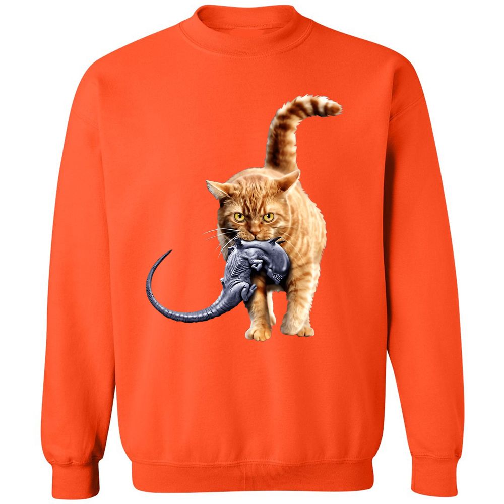 Classic Unisex Sweatshirt - 87KLZVBM - Orange - 10