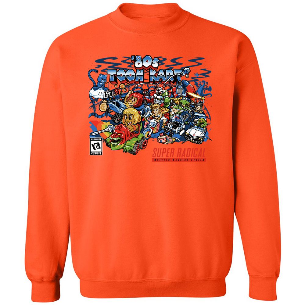 Classic Unisex Sweatshirt - 5VV6UW96 - Orange - 10
