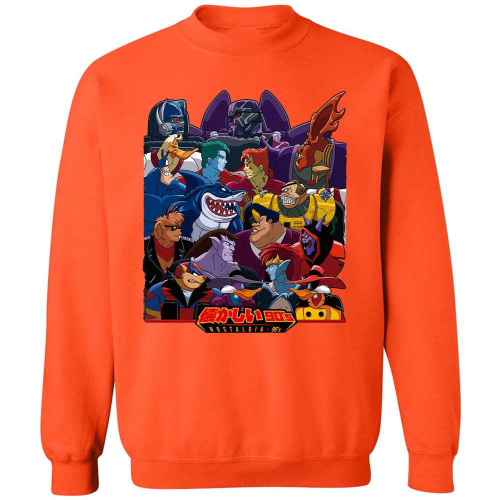 Classic Unisex Sweatshirt - XBR3Y7AW - Orange - 10