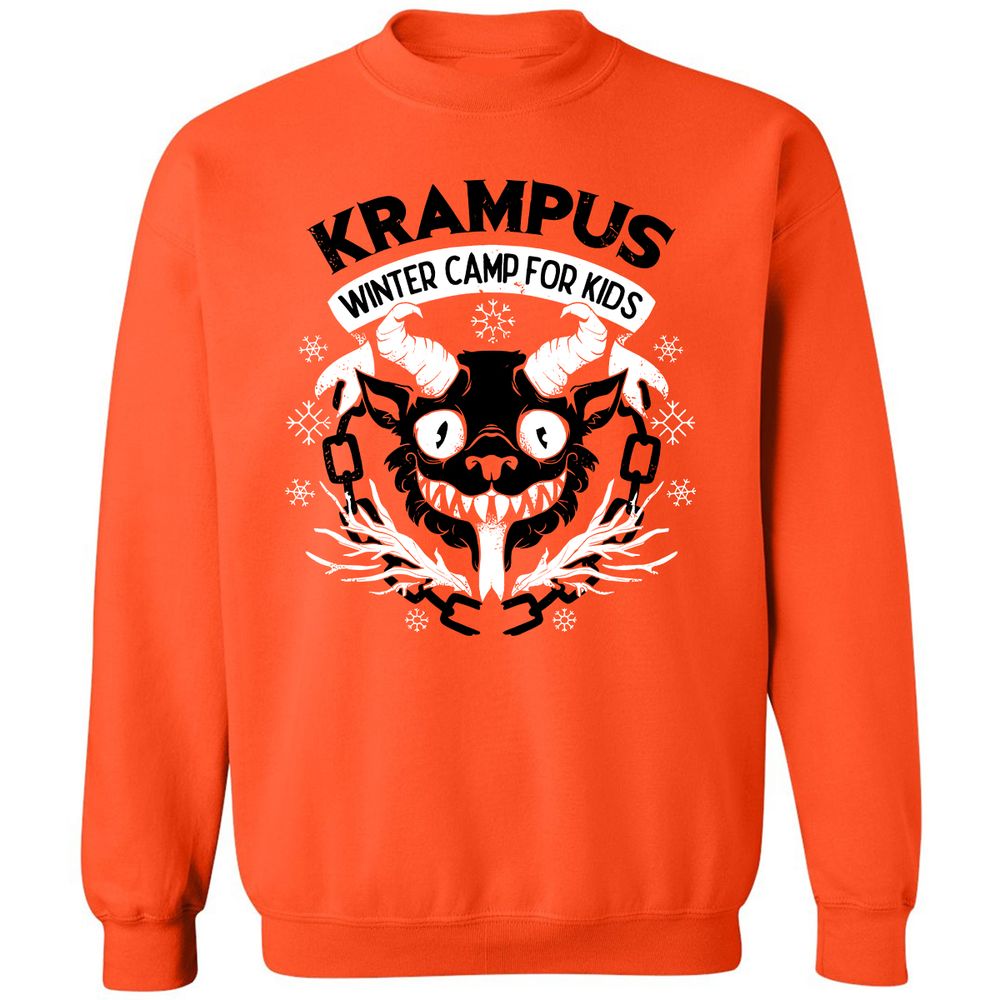 Classic Unisex Sweatshirt - VZB46UKM - Orange - 10
