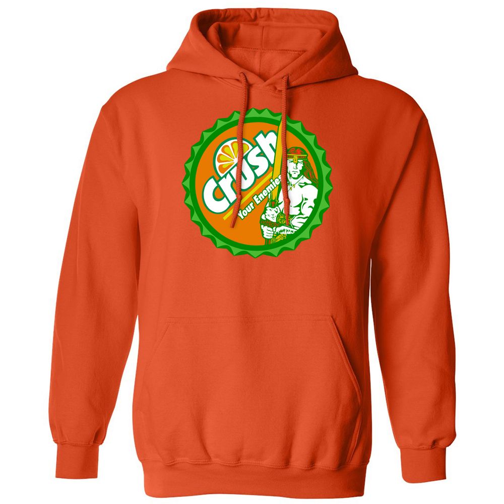 Classic Unisex Hoodie - 93Z5RSB3 - Orange - 10