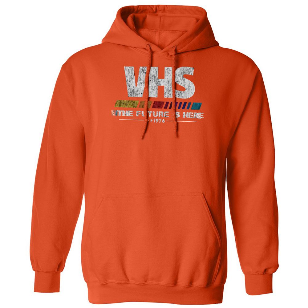 Classic Unisex Hoodie - 7J98W2B8 - Orange - 10