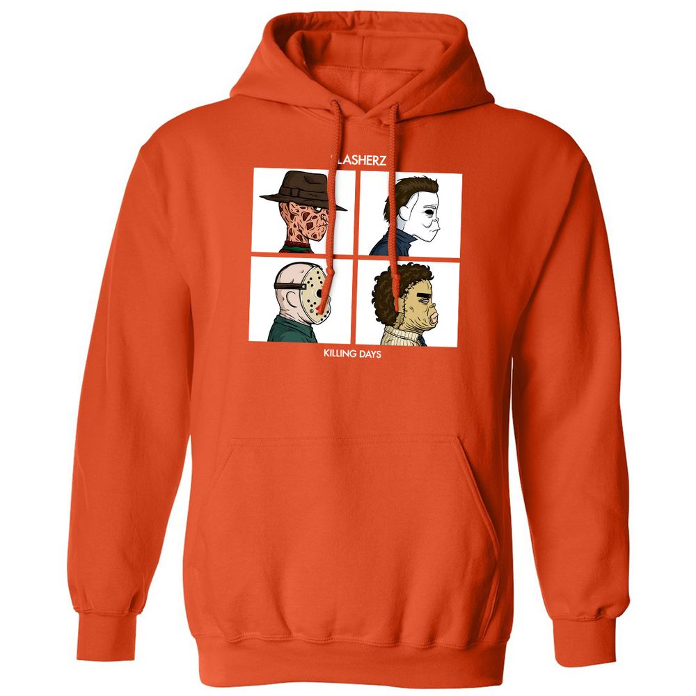 Classic Unisex Hoodie - H2WJYPQG - Orange - 10
