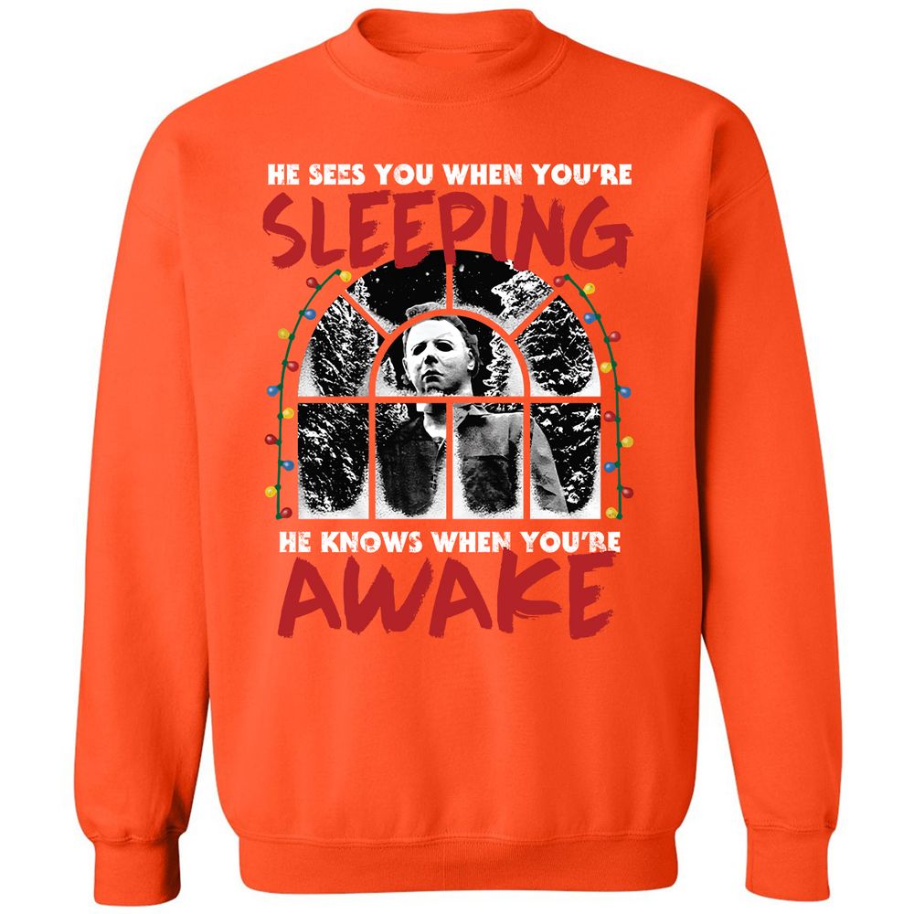 Classic Unisex Sweatshirt - RQQJB43U - Orange - 10