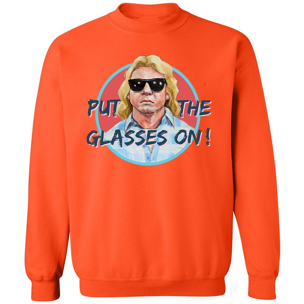 Classic Unisex Sweatshirt - AJQDT7ES - Orange - 10