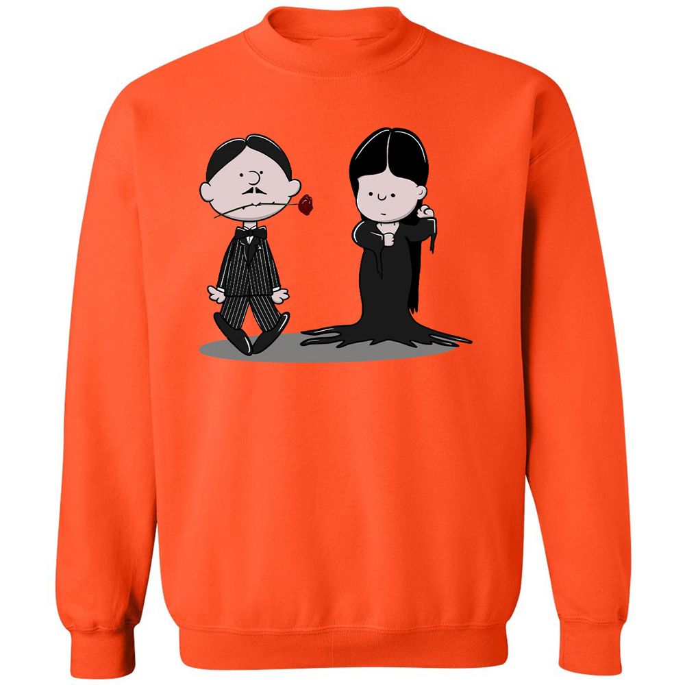 Classic Unisex Sweatshirt - QMA1UTKQ - Orange - 10