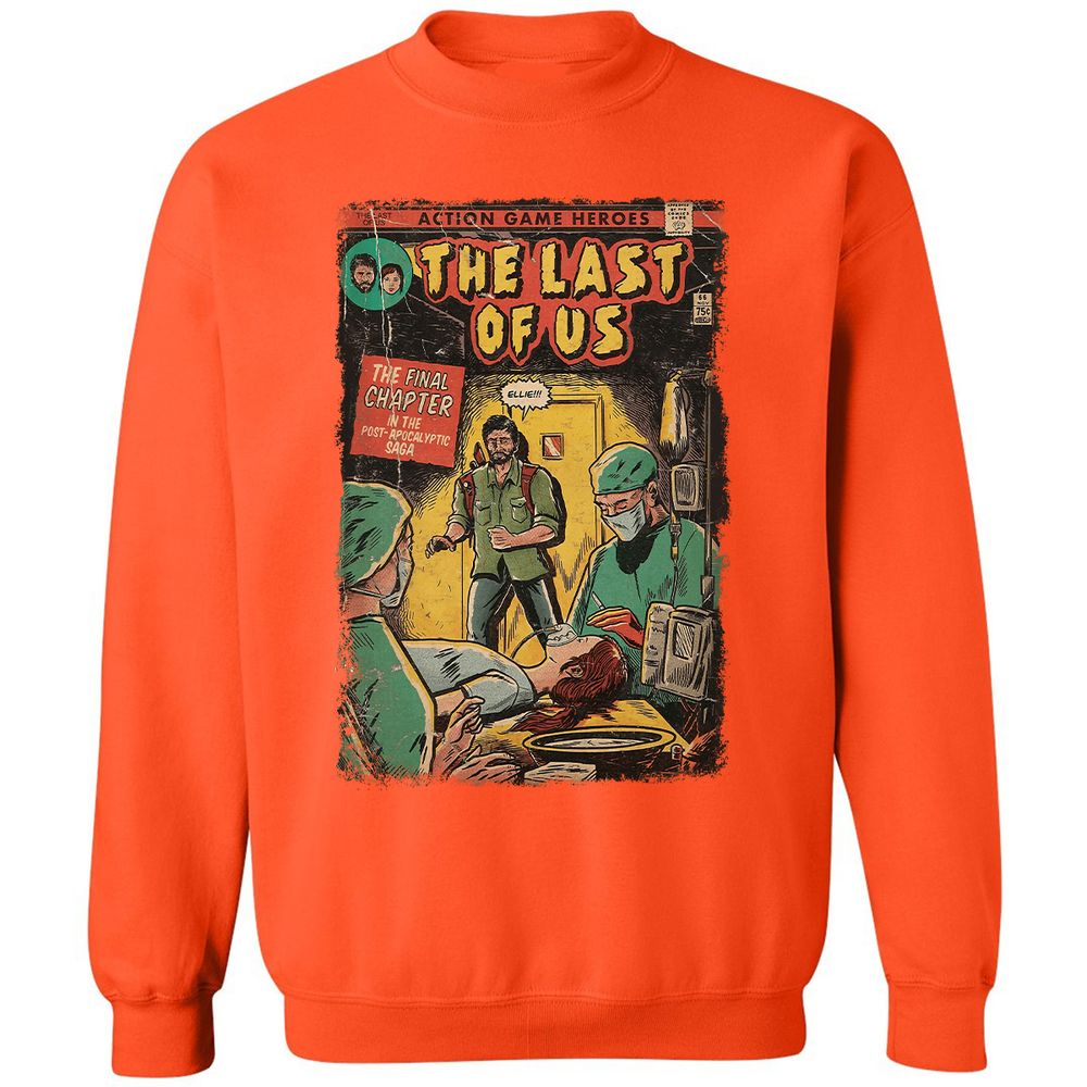 Classic Unisex Sweatshirt - 33FWNLB6 - Orange - 10