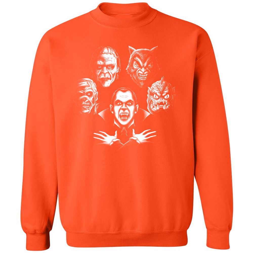 Classic Unisex Sweatshirt - BMSJYCAK - Orange - 10