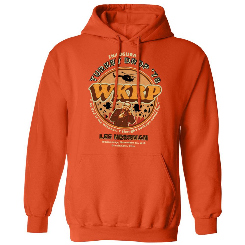 Classic Unisex Hoodie - 8J13AXJN - Orange - 10