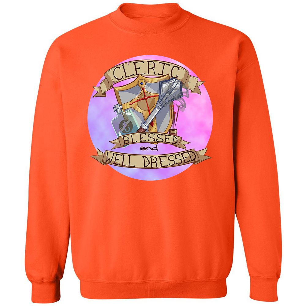 Classic Unisex Sweatshirt - WZAPN6D1 - Orange - 10