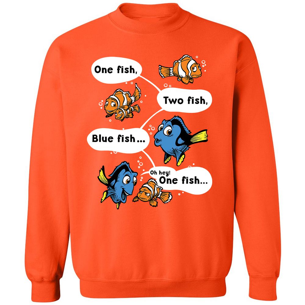 Classic Unisex Sweatshirt - PSDPX3C4 - Orange - 10