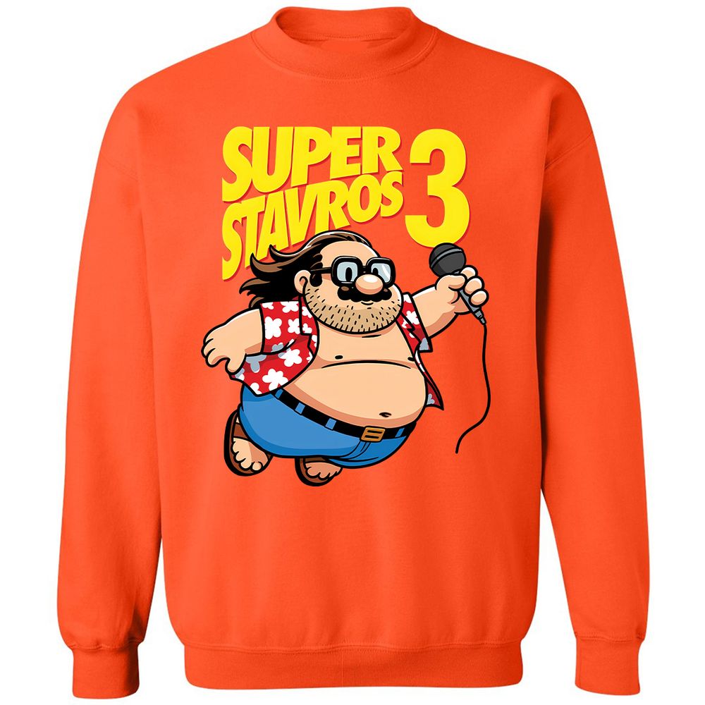 Classic Unisex Sweatshirt - 3PV8ASRE - Orange - 10