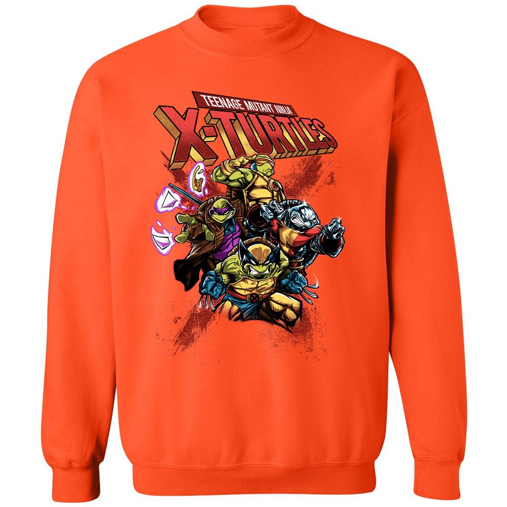 Classic Unisex Sweatshirt - PQY7U9MQ - Orange - 10