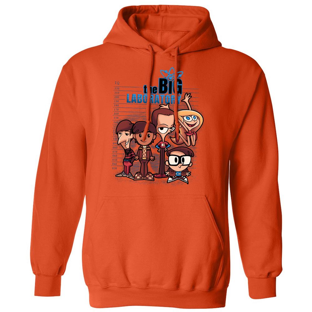 Classic Unisex Hoodie - E8XJ95W8 - Orange - 10