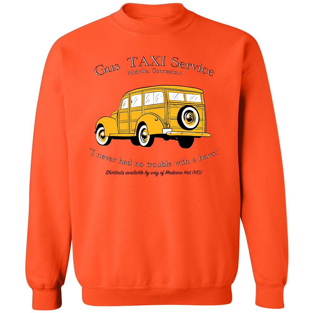 Classic Unisex Sweatshirt - 4P3C3YU3 - Orange - 10