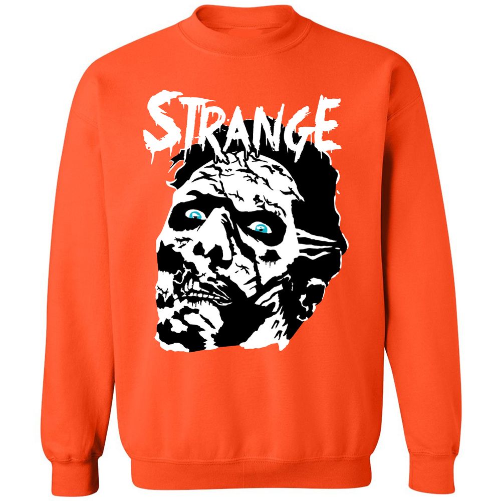Classic Unisex Sweatshirt - 5B8QJPB7 - Orange - 10