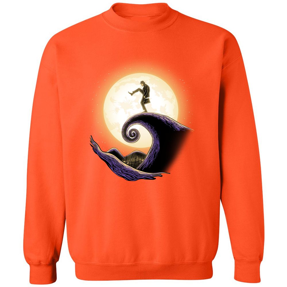 Classic Unisex Sweatshirt - F6X8YM9D - Orange - 10