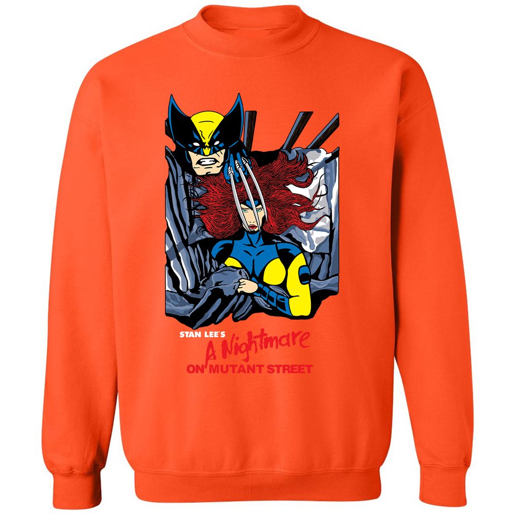 Classic Unisex Sweatshirt - WQ5LUZ6J - Orange - 10