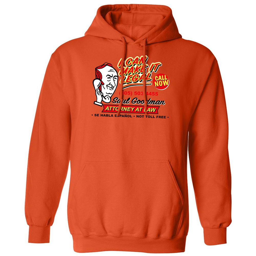 Classic Unisex Hoodie - R6X93DGZ - Orange - 10