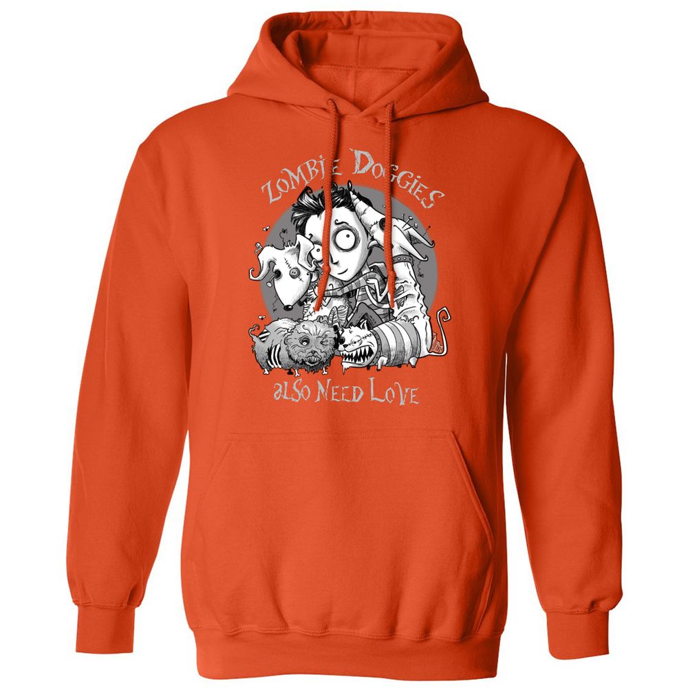 Classic Unisex Hoodie - H2TFWT54 - Orange - 10