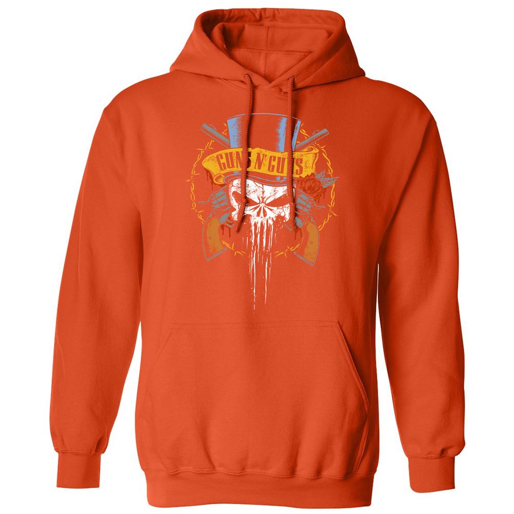 Classic Unisex Hoodie - 5A28AS5M - Orange - 10