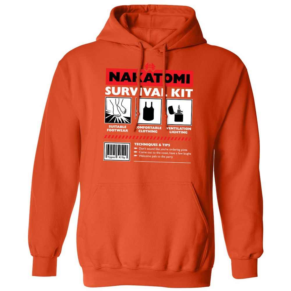 Classic Unisex Hoodie - Q2VRFGSX - Orange - 10