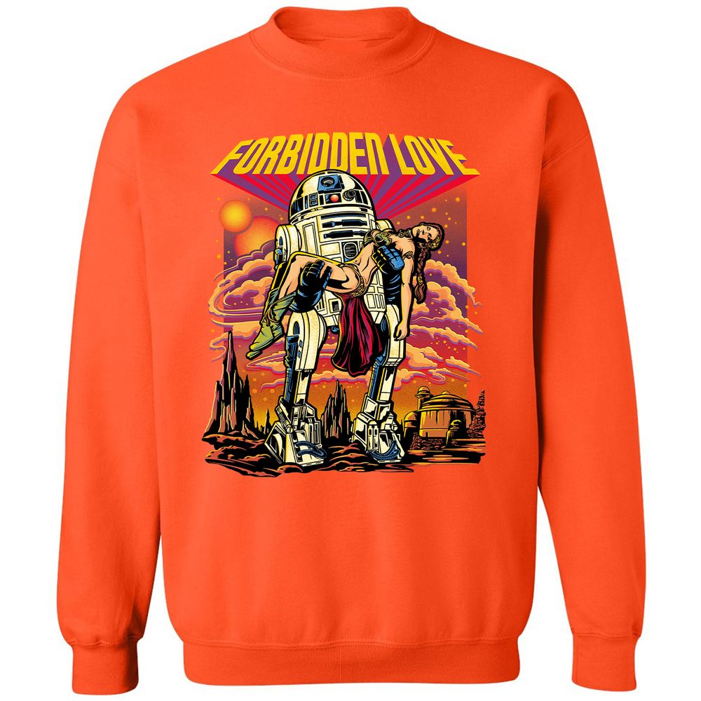 Classic Unisex Sweatshirt - H8X83FYV - Orange - 10