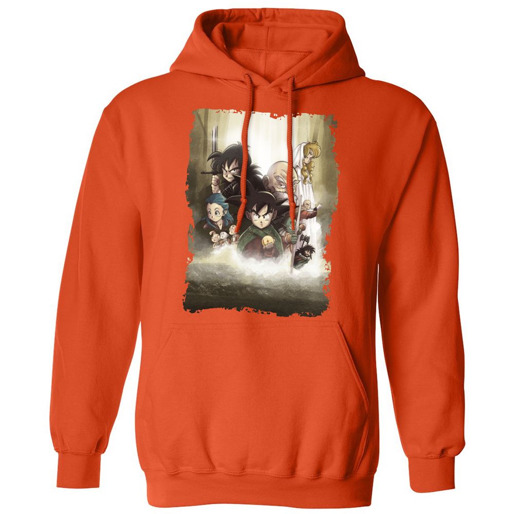 Classic Unisex Hoodie - BR3GE2GG - Orange - 10