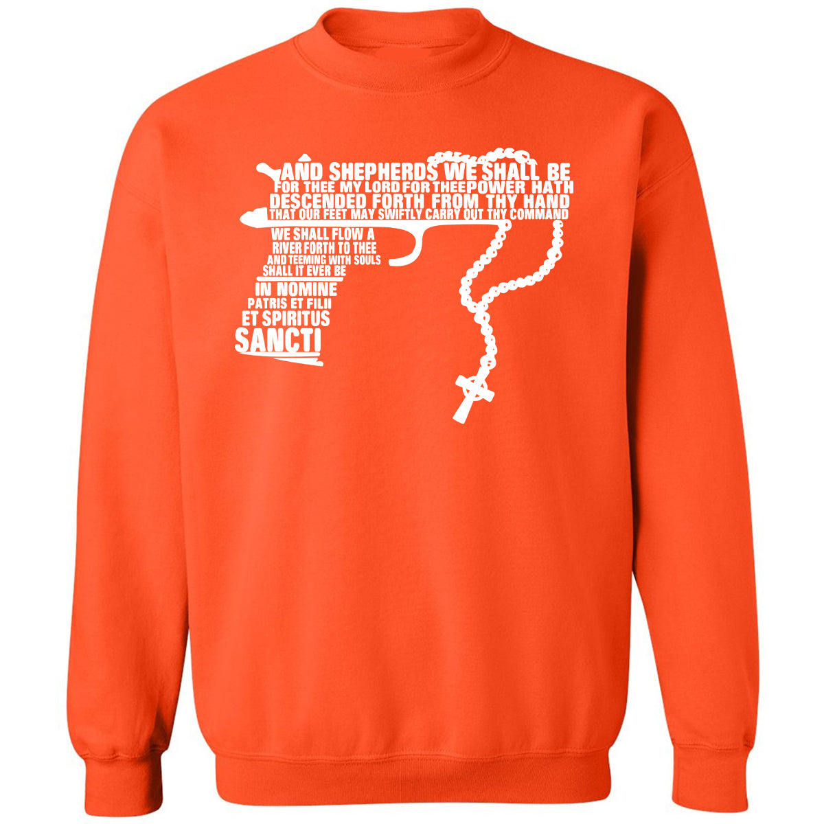 Classic Unisex Sweatshirt - L92C5TQB - Orange - 10