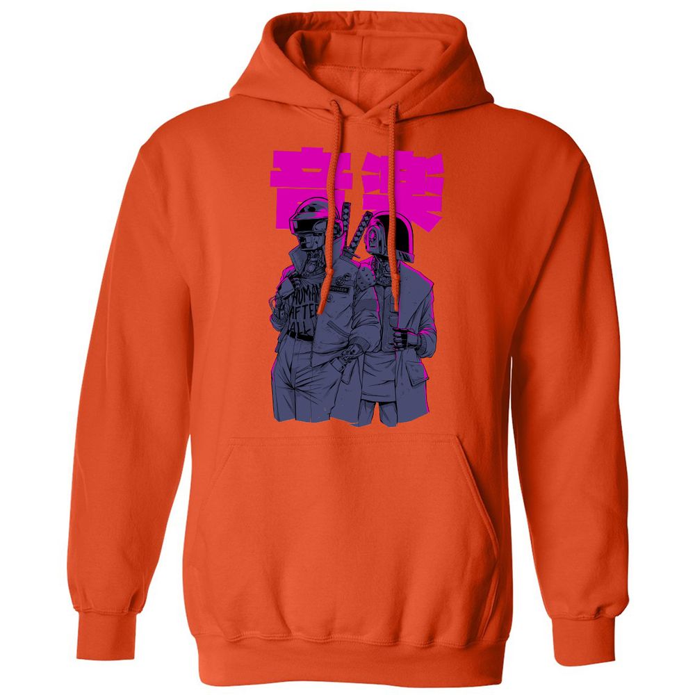 Classic Unisex Hoodie - 7Y592WWR - Orange - 10