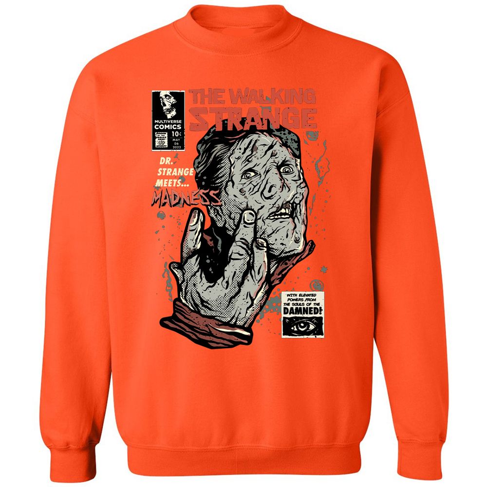 Classic Unisex Sweatshirt - 2M5WRCWL - Orange - 10