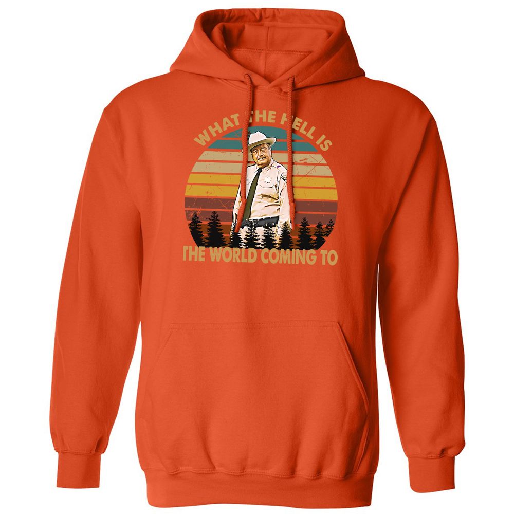 Classic Unisex Hoodie - 2J633UHN - Orange - 10