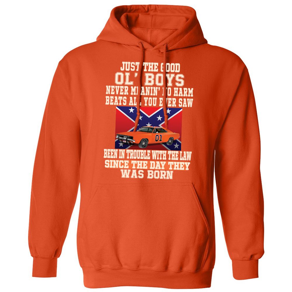 Classic Unisex Hoodie - 8M9HLRH4 - Orange - 10