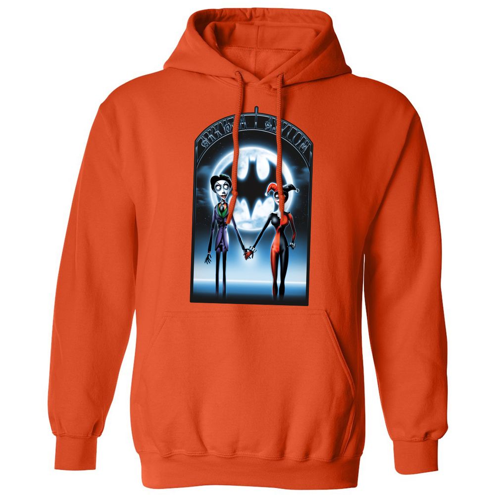 Classic Unisex Hoodie - Q56VYGNV - Orange - 10