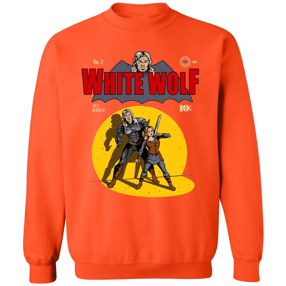 Classic Unisex Sweatshirt - SKLFQABQ - Orange - 10