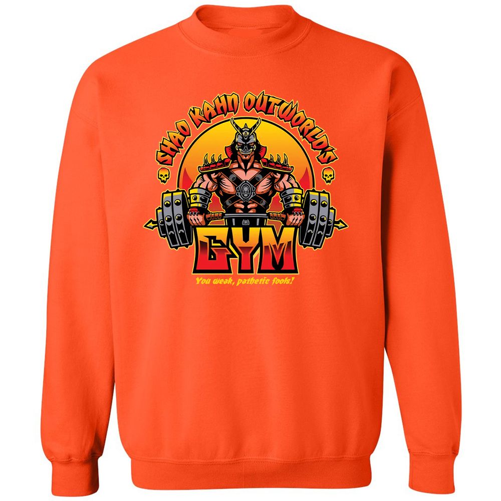 Classic Unisex Sweatshirt - 4Q8P8P71 - Orange - 10