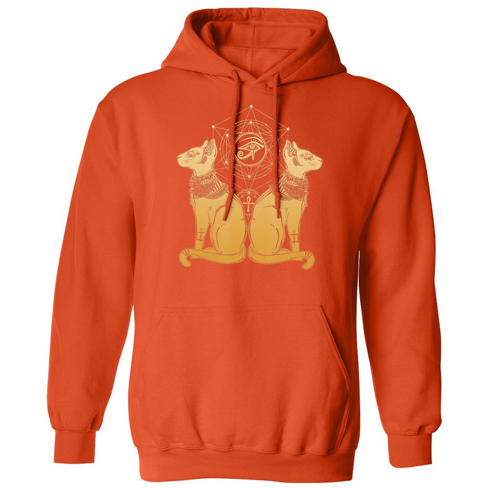 Classic Unisex Hoodie - DV2YSP9G - Orange - 10