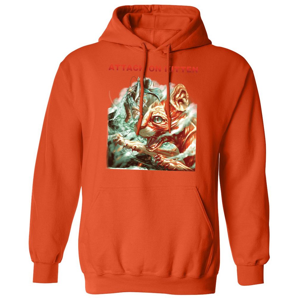 Classic Unisex Hoodie - 35SBYSEN - Orange - 10