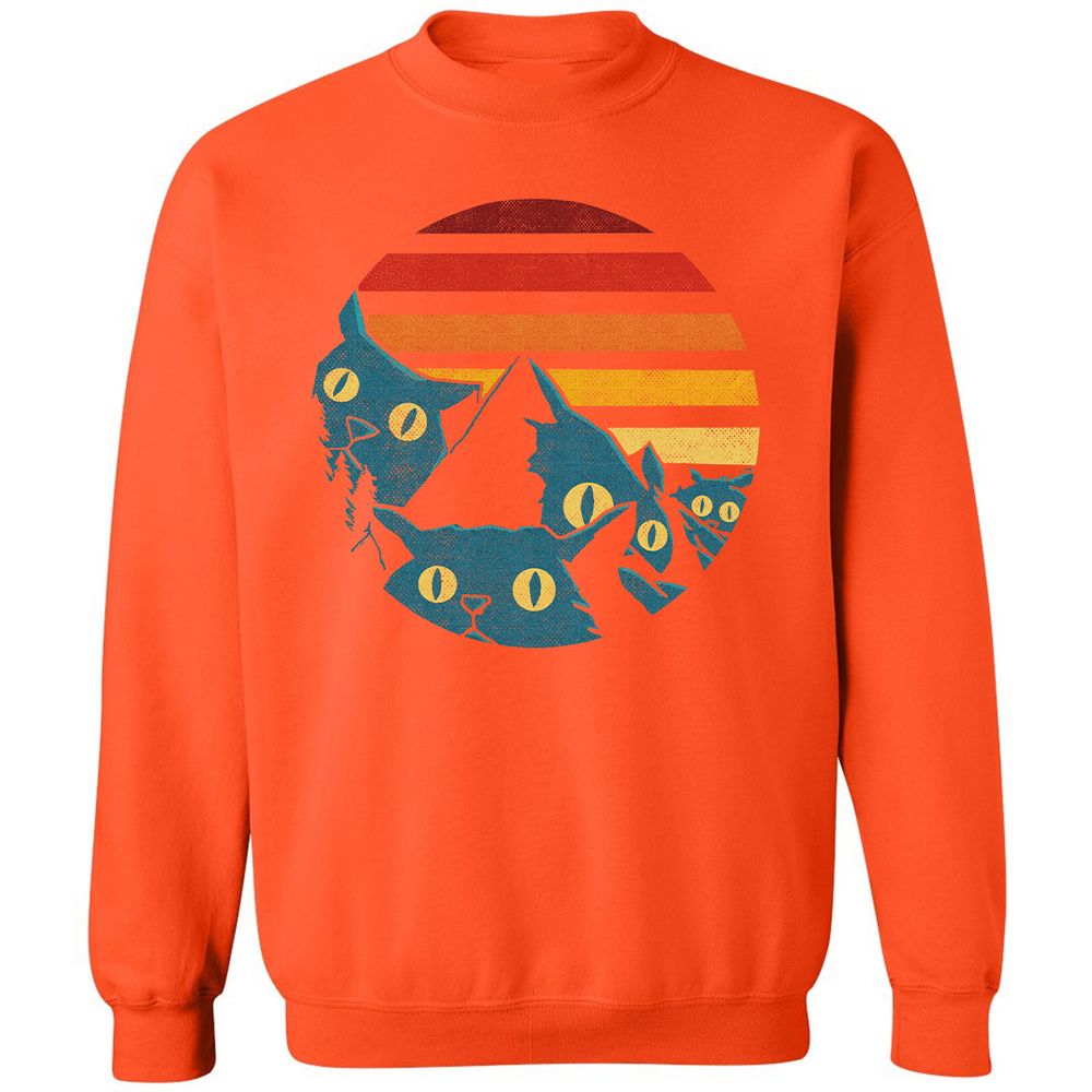Classic Unisex Sweatshirt - B2G65Q85 - Orange - 10