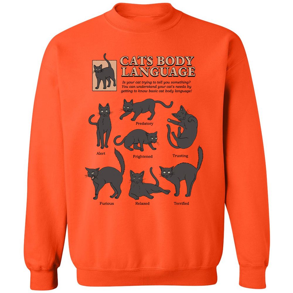 Classic Unisex Sweatshirt - KJNA4GM4 - Orange - 10