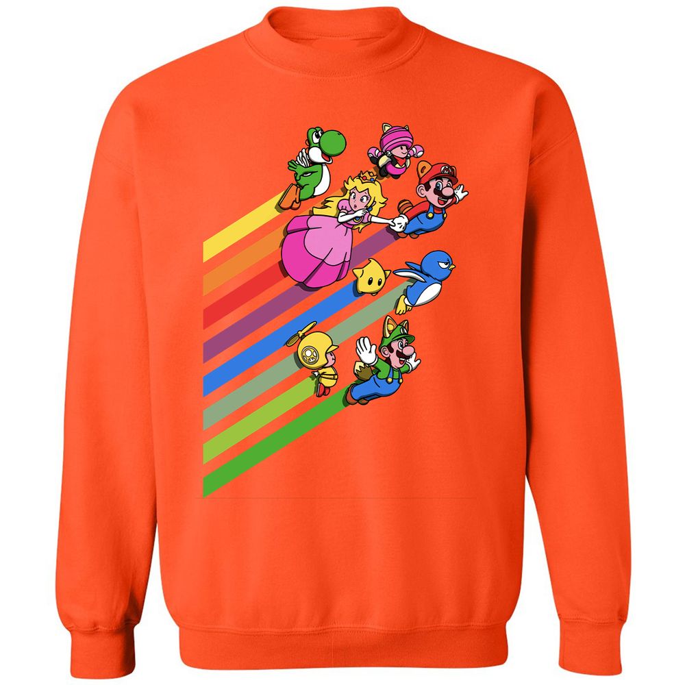 Classic Unisex Sweatshirt - 7LNPKLFZ - Orange - 10